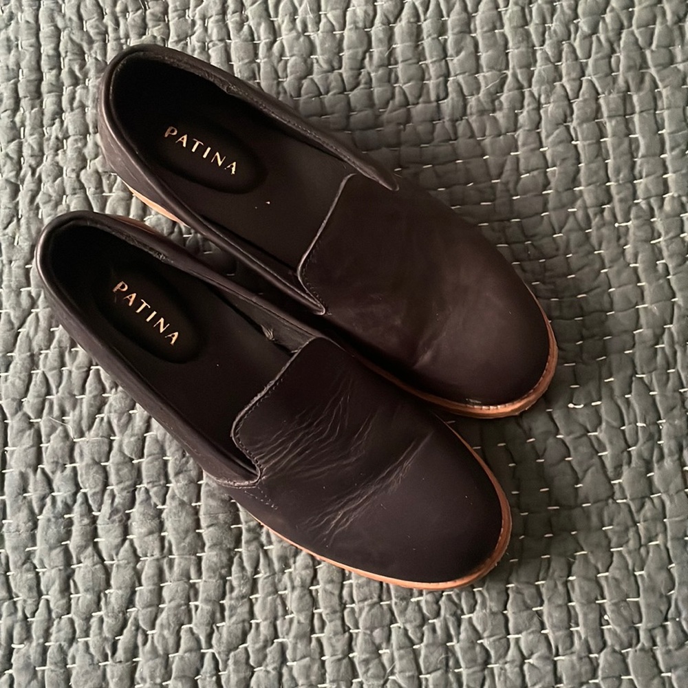 Patina brand/Portland leather amazing loafers, size 8 women’s